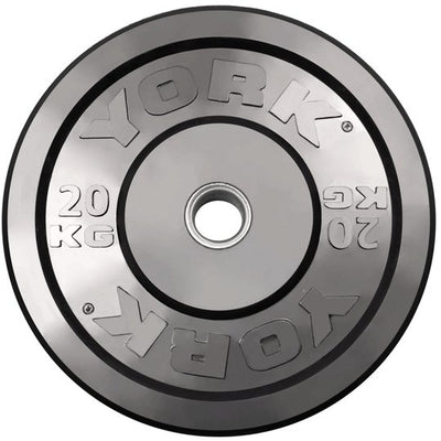 York Solid Rubber Training Bumper Plates Weights York Barbell   