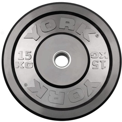 York Solid Rubber Training Bumper Plates Weights York Barbell