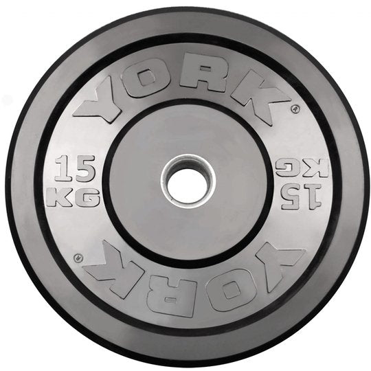 York Solid Rubber Training Bumper Plates Weights York Barbell