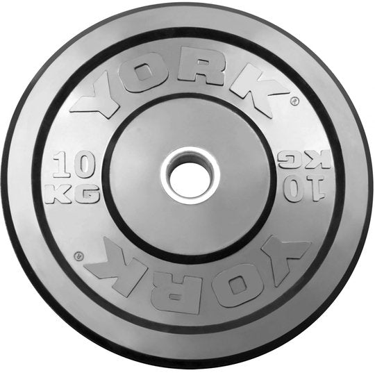 York Solid Rubber Training Bumper Plates Weights York Barbell
