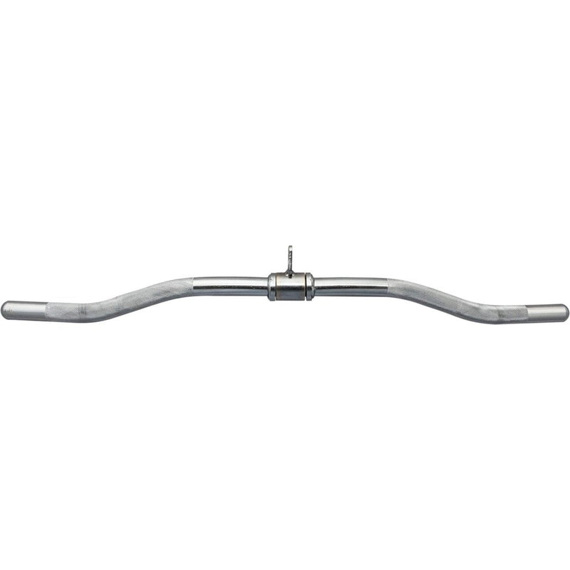 York Solid Steel Revolving Curl Bar (Swivel) - 28" Strength York Barbell