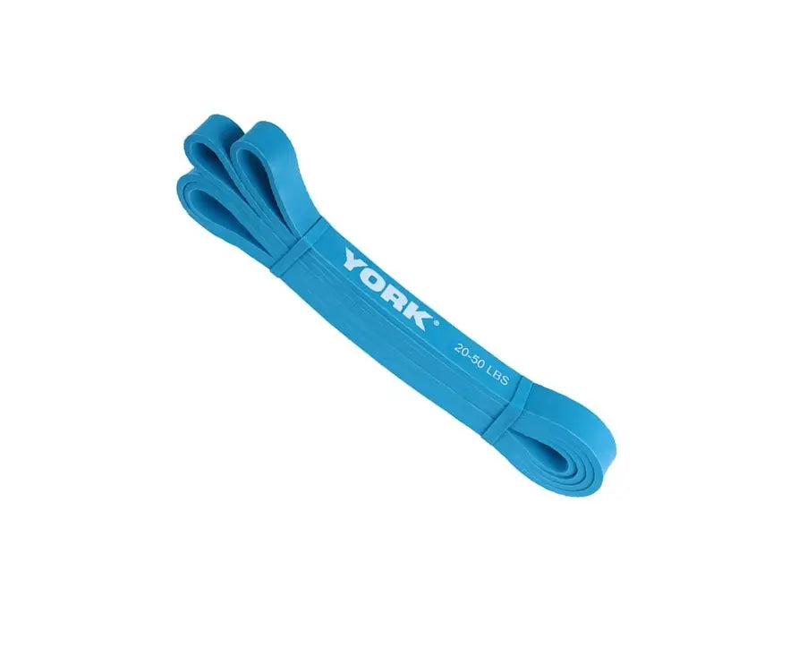 York Strength Bands Fitness Accessories York Barbell Light Blue 20-50 lbs