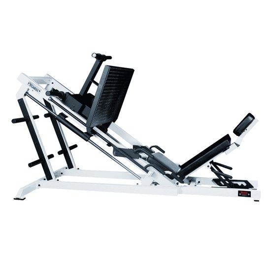 York STS 35 Degree Leg Press - White Strength York Barbell   