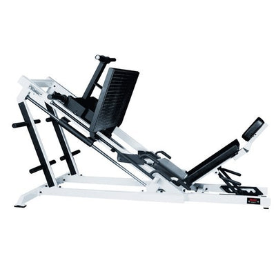 York STS 35 Degree Leg Press - White Strength York Barbell