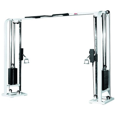 York STS Cable Crossover - Silver Strength York Barbell