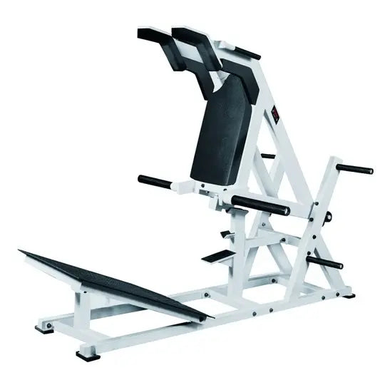 York STS Power Front Squat - White Strength York Barbell