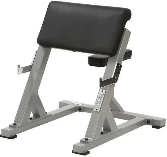 York STS Preacher Curl Bench - Silver Strength York Barbell