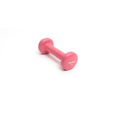 York Vinyl Dipped Dumbbell Weights York Barbell 1 LB